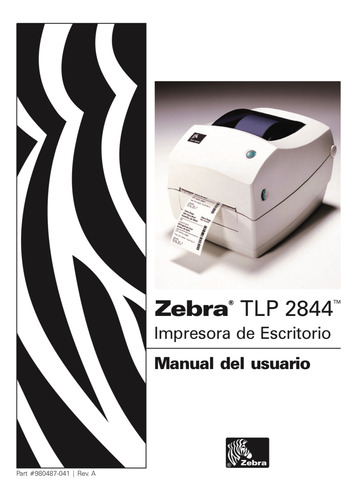 Zebra Tlp 2844 (Usado)
