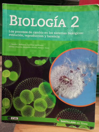 Biología 2 Santillana En Línea  Es 2do Año 