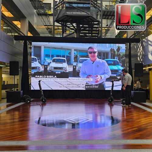 Alquiler Pantalla Led P3, P2, Proyectores Sonido Iluminación