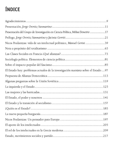 Nicos Poulantzas. Escritos De Teoría Y Política, De Jorge Orovitz Sanmartino. Editorial Prometeo, Tapa Blanda, Edición 1 En Español, 2024