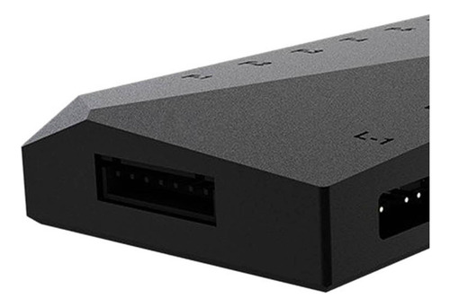 Controlador De Ventoinha Argb Hub Pwm 5v 3pin Externo De 8