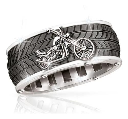 Anillos De Neumáticos De Moto Geniales De Acero Inoxidable P