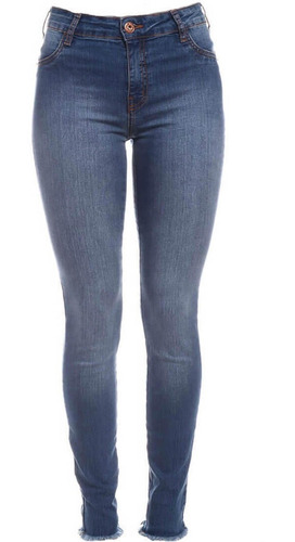 Imagem 2 de 4 de Calça Jeans Coca-cola Barra Desfiada Mid Skinny 23202522