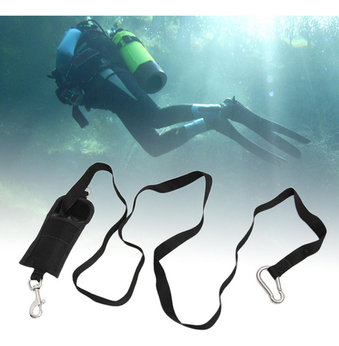 Scuba Diving Buddy Line Placa Posterior Correa Colgante