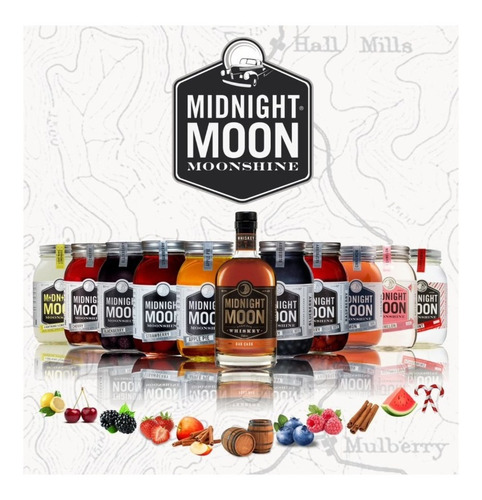 Imagen 3 de 10 de Pack Regalo Whisky Midnight Moon Oak Cask + 50ml Apple Pie