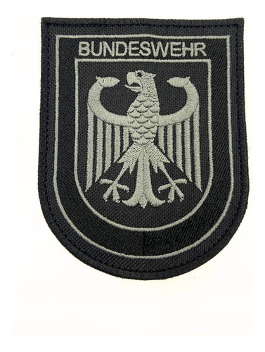 Parche Militar Bundeswher Ejército Aleman Bandera Premium Escudo Aguila Bordado