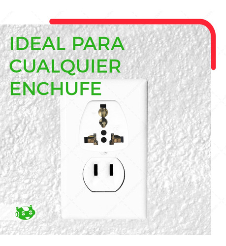 Adaptador De Corriente Clavija Universal Internacional Viaje