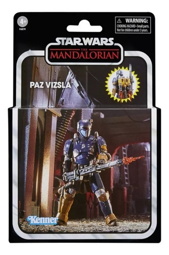 Figura Paz Vizsla Star Wars A Coleção Vintage