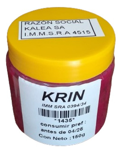 Krin Rojo -rabano Picante- Horseradish Sauce  150g