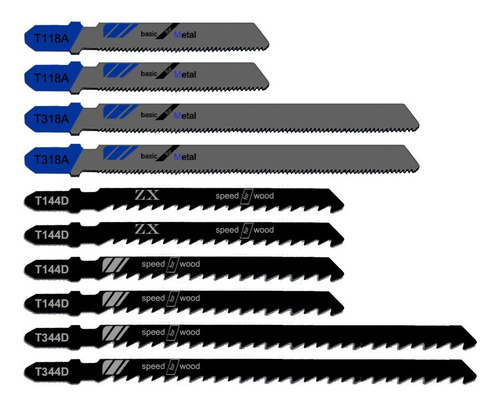 10 Cuchilla Sierra Tubo Almacenamiento Para Corte Pvc