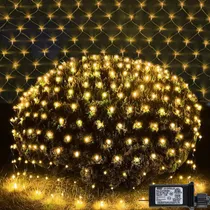 Comprar Luz Red Navidad Para Exterior Pie Led Blanca Calida Modo