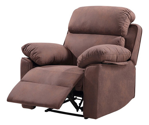 Sillon Berger Idetex Paris Msj Tela Chocolate