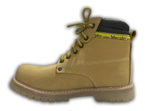 Botas Murphy Cosidas Piel Suela Antiderrapante Calidad