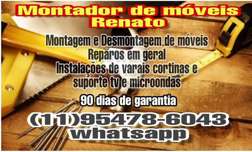 Imagem 1 de 4 de Montador De Móveis Renato