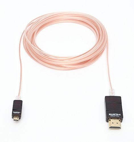 Zetalink Cable Optico Activo Micro Hdmi / Hdmi Ultra Alta Ve