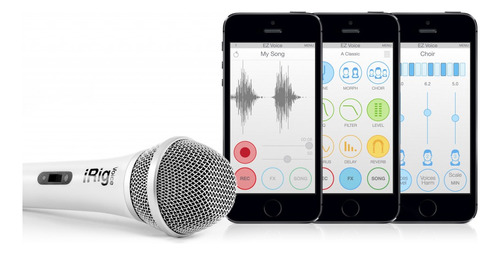 Irig Voice Microfono Vocal Para Smartphones Celulares Y Tabs