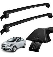 Barras De Techo Chevrolet Prisma Aluminio Gris Plata