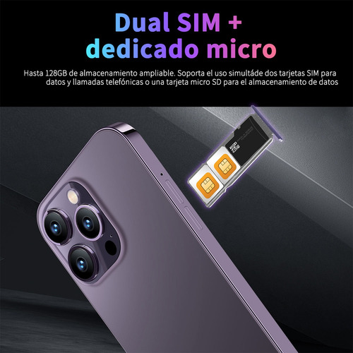 Celular Android I14 Pro Max De 6.53 Pulgadas Ram2gb Y Rom16gb