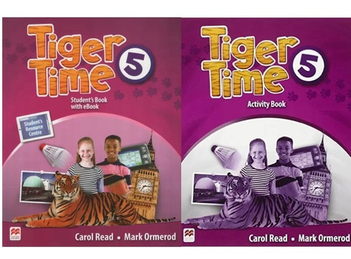 Tiger Time 5 . Activity Book + Stud With Ebook - Macmillan 