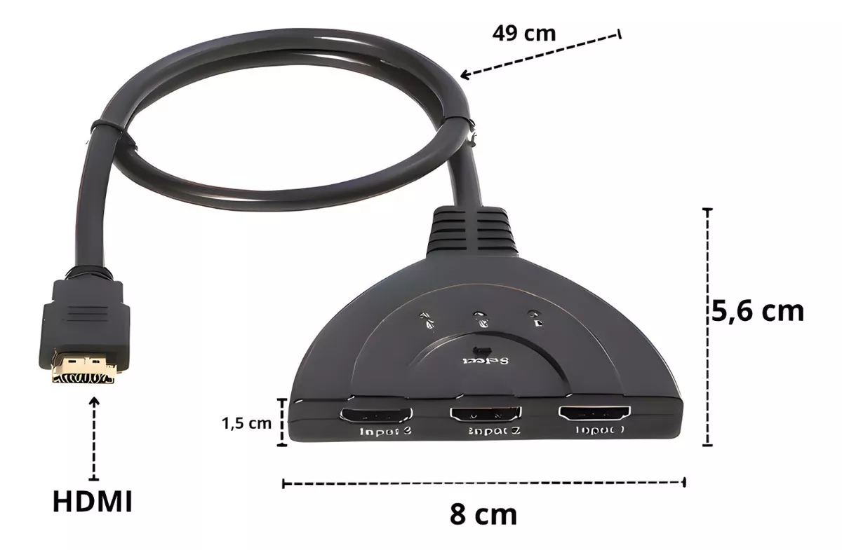 Terceira imagem para pesquisa de baseus hdmi switch