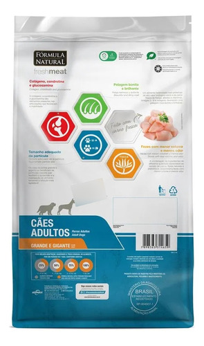 Fórmula Natural Fresh Meat Perro Adulto Grande/gigante 12 Kg