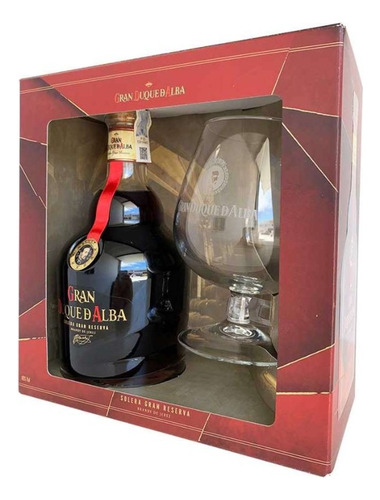 Brandy Gran Duque De Alba Original Con Copa Goldbottle