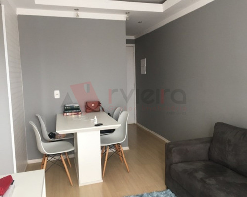 Linda Apartamento No Varanda Ville Residencial Club, Muito Bem Localizada Na Região Do Wanel Ville. Apartamento De 56,00 M². - 1941 - 69274373