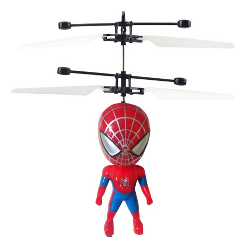Juguete Volador Spiderman Con Sensor De Infrarrojos Rojo