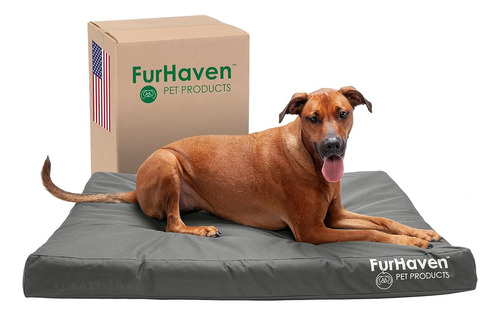 Furhaven Cama Ortopédica Para Perros Resistente Al Agua Para