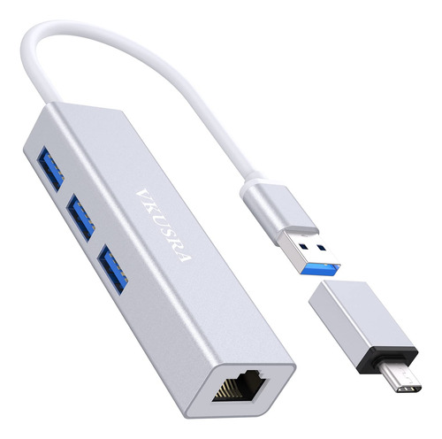 Usb To Ethernet Adapter,usb Hub With Rj Gigabit Network