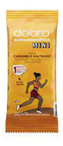 Barra Energética Caramelo Salteado Com Chocolate Dobro 25g