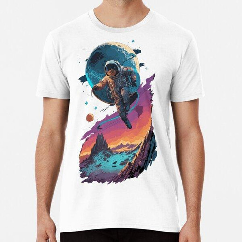 Remera Jumping In Space - Space Collection Algodon Premium