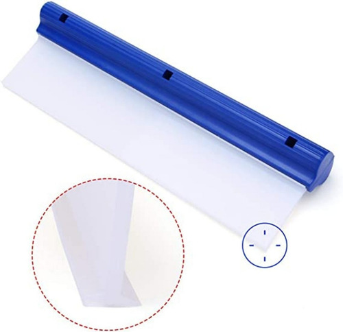 Espatula Flexible Silicona P/ Secado Automovil Vidrios H28