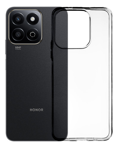 Smartphone Honor X6b 5g 256gb 8gb (4gb Ram + 4gb Turbo) Tela 6,77 120hz Câmera Ultra Nítida 50mp Com Ia Preto