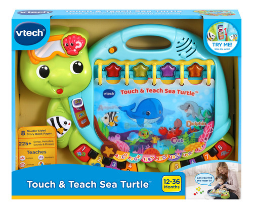 Vtech Libro De Aprendizaje Interactivo Tocar Y Enseñar Tort