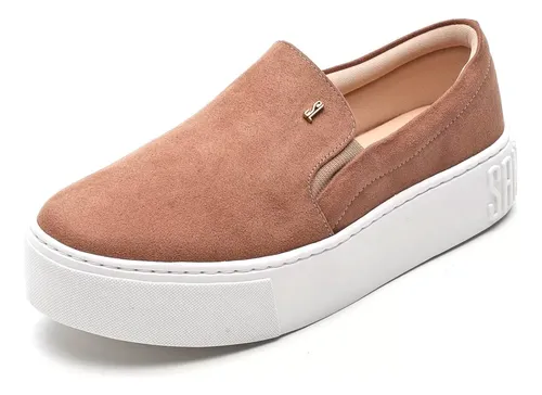 T nis Santa Lolla Slip On Plataforma Suede Original Frete gr tis
