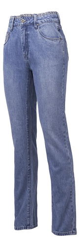 Jeans Natural Flex Oliviastripe Azul Mujer