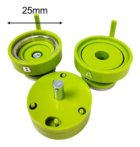 Molde De Máquina Para Hacer Insignias De Botones Para 25mm