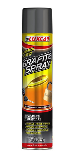 Grafite Spray 300ml Luxcar