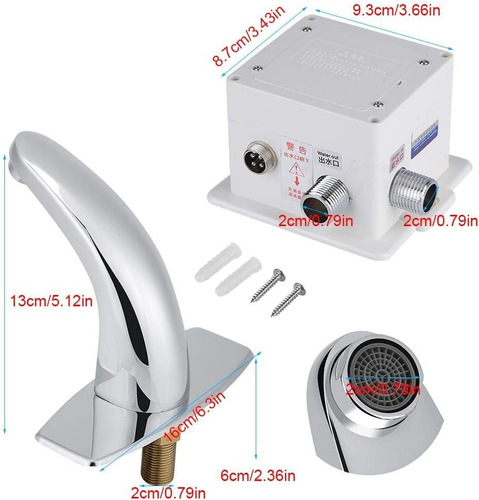 Grifo Automático Con Sensor De Infrarrojos Para Cocina