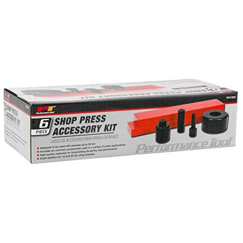 W41065 6piece Shop Press Accessory Kit For Presses Up T...