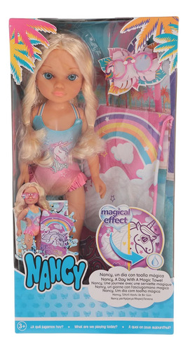 Famosa - Muñeca Nancy Un Dia Con Toalla Magica