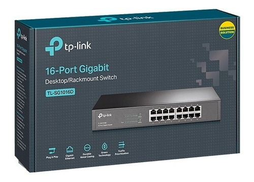 Tp-link Switch Tl-sg1016d 16 Puertos Gigabit Desktop / Rack
