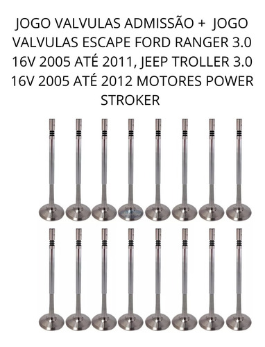 Cabeçote Ranger 3.0 16v C/valvulas Motor Mwm Power Stroke