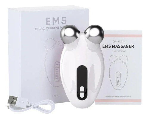 Masajeador Facial Con Microcorriente Ems Para Masaje Con Rod