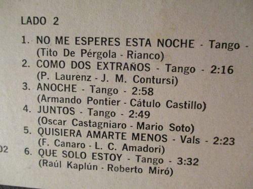 Imagen 4 de 5 de Alberto Morán - Nada Más Que Un Corazón Rca Victor Avlp-4001