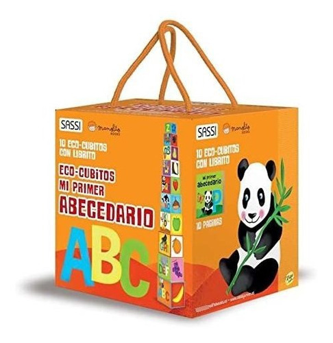 Mi Primer Abecedario - Eco Cubitos - Libro + Cubitos Apilabl