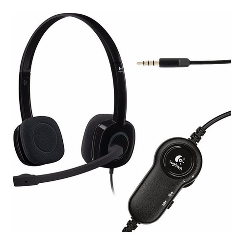 Imagen 4 de 6 de Auriculares Vincha Microfono Headset H151 Pc Ps4 Logitech