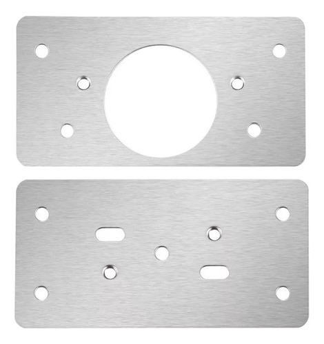 2 Placas De Reparación Bisagra Mueble Tornillo Puerta Cocina