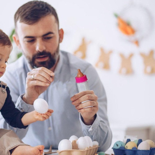 Juguete Con Biberón Para Muñecas Biberón Para Juegos De Muñe